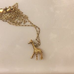 J crew giraffe necklace